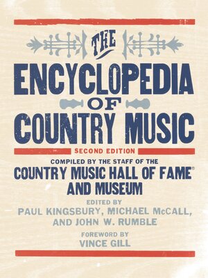 cover image of The Encyclopedia of Country Music